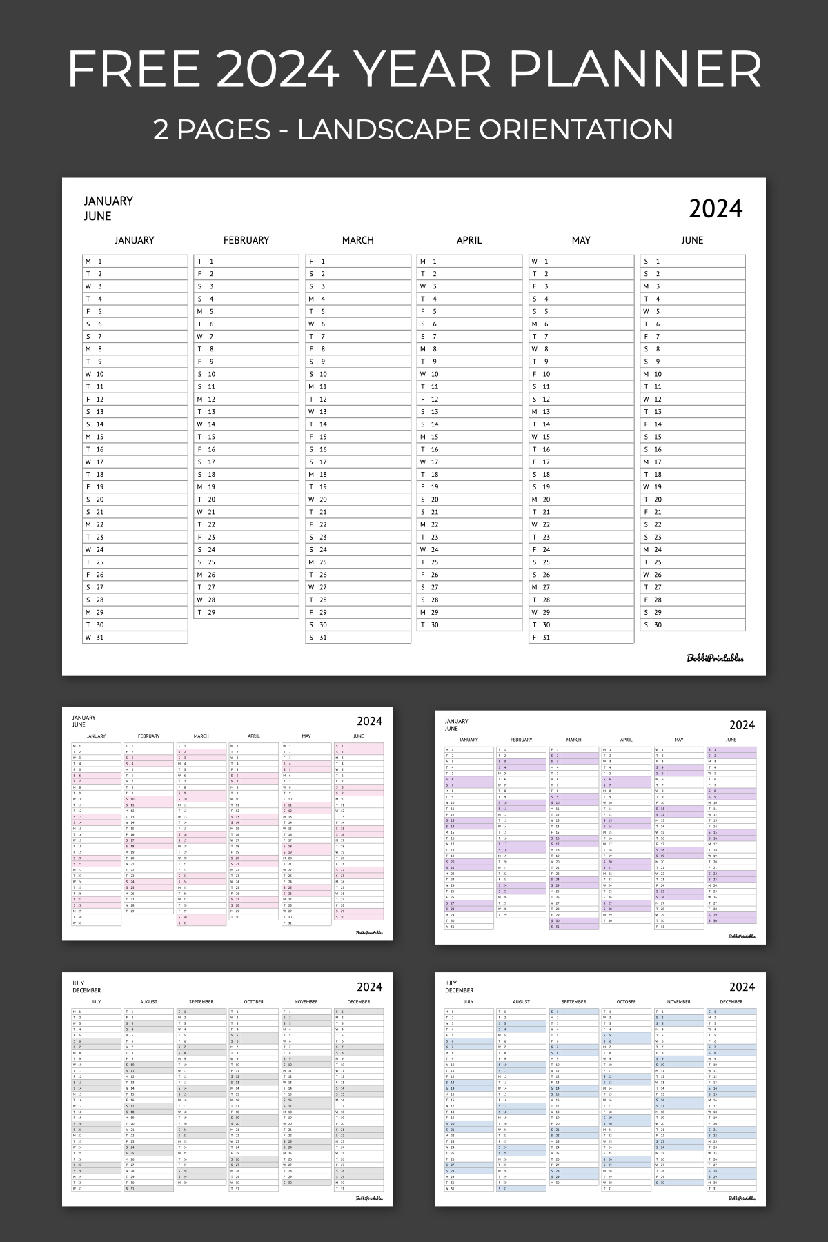 BobbiPrintables — Free Printable Sleep Tracker Download Here