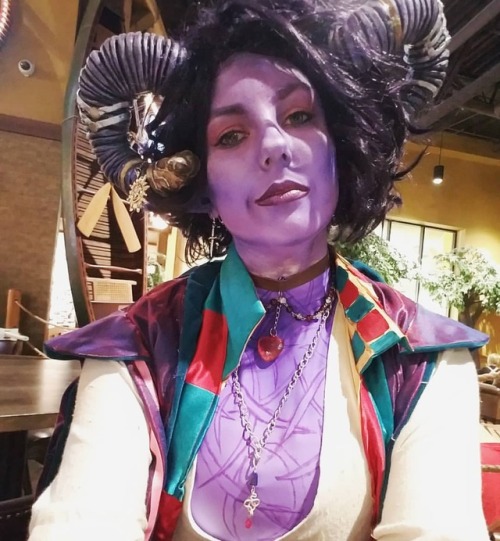 Molly at CCE today! Anyone else going to the critter meetup?? . . #criticalrole #mollymauk #cosplay 