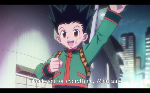 Another example of a small but perfect vocal performance and writing choice. Gon, of course, just in