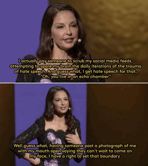 refinery29:Ashley Judd just gave the most incredible TED Talk outlining *exactly* what is holding wo