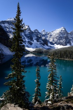 etherealvistas:  Moraine Lake (Canada) by eunjookimphotography 