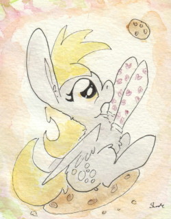 slightlyshade:Tiny cookie. Pony. &lt;3!