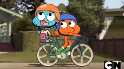 gravityfallsrockz:  Modern Cartoons + Bikes