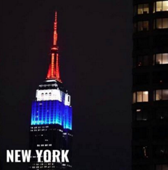 justnadyathings:  sixpenceee:  Major cities around the world show their respect &amp; support fo