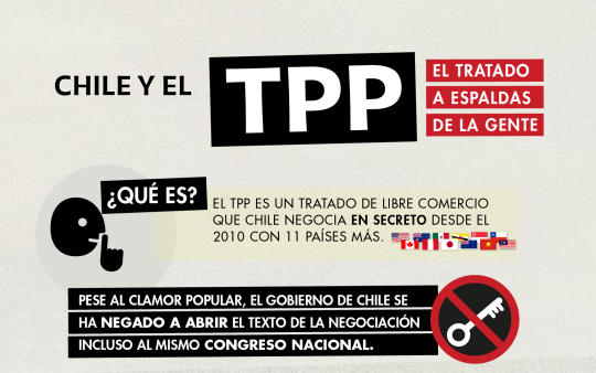 Chile y el TPP: el tratado a espaldas de la gente