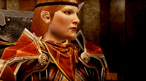 Aveline: Not a big deal. I’ve seen Hawke’s junk, like, a million times.Varric: You have?!Aveli