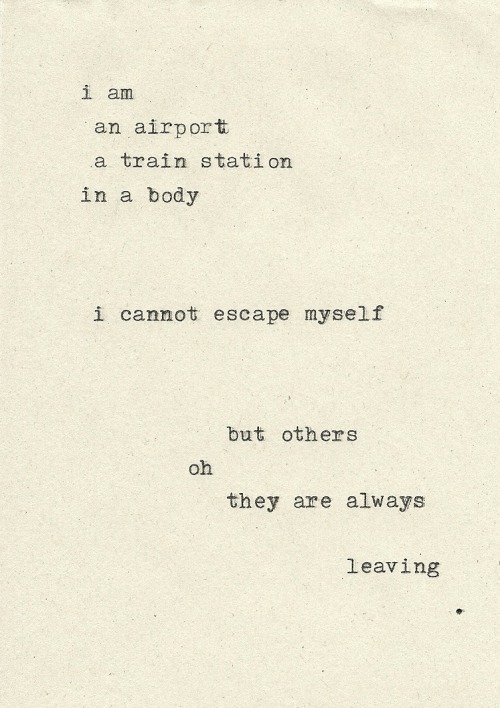 2wentysixletters:  Typewriter Series #146 