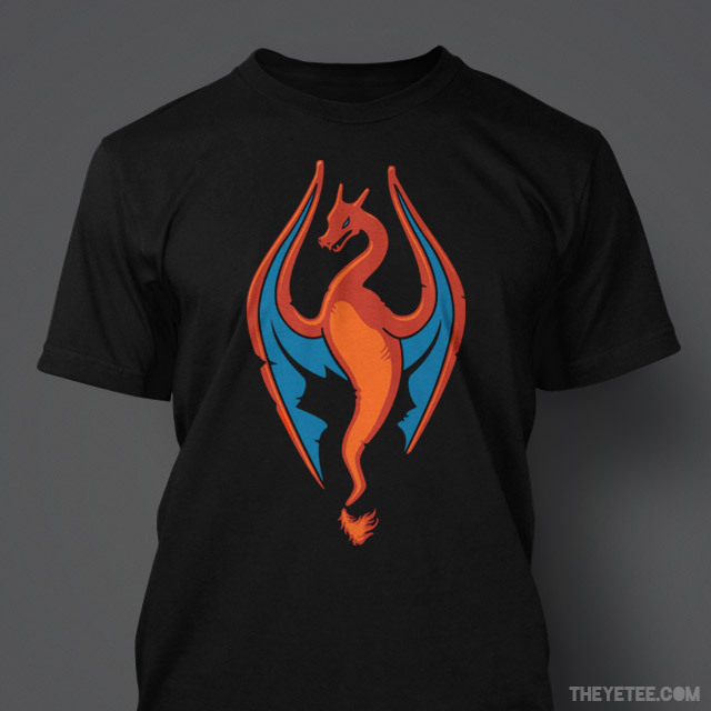 theyetee:  Firebornby Drew Wise$11 on 05/02 only at The Yetee 
