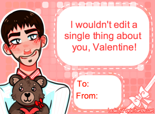 leslielumarie:The GameGrumps Valentine Day Cards are Finished! I like how they turned out! If a