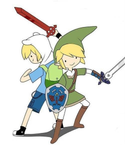 beagledaisy:  Team work with Link and Finn 