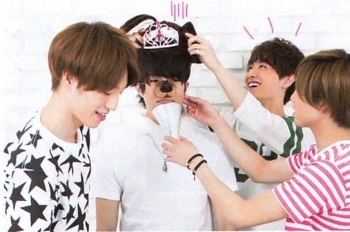 mysearchingheart:  WU 2016.06 (c) ~ Love-tune being adorable dorks ♡(´ ▽ `)