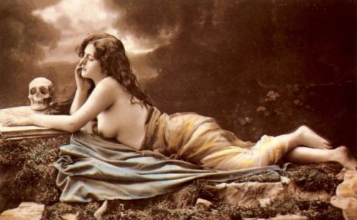 grandma-did:  Hand-tinted pair from AM (Louis-Amadee Mante), series 091 