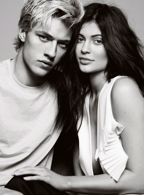 Lucky Blue Smith and Kylie Jenner