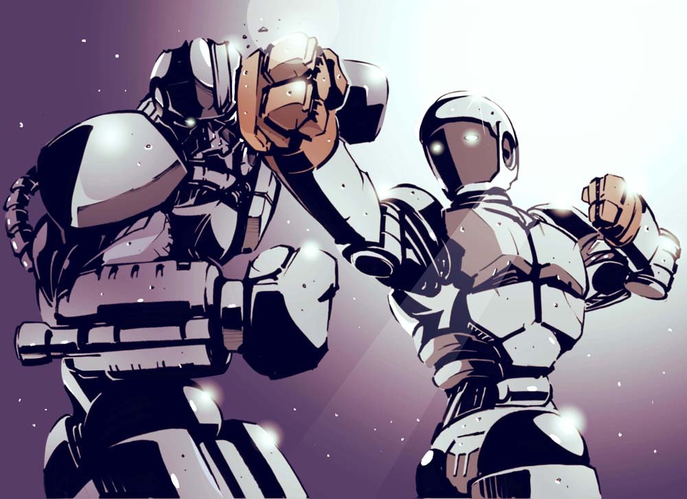 weisswritter:  Mecha art showcase 32: Up-and-Atom!! Edition I don’t care what anyone