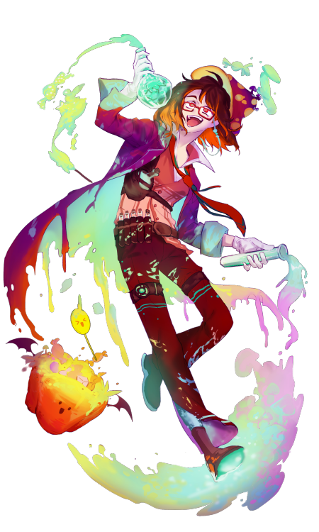 Maaaaaaaaaaaaad Candy scientist is coming!Happy Halloween everyone~