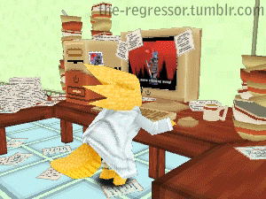 the-regressor:  Alphys from UnderTalePrevious Characters: Undyne, Papyrus, Sans,