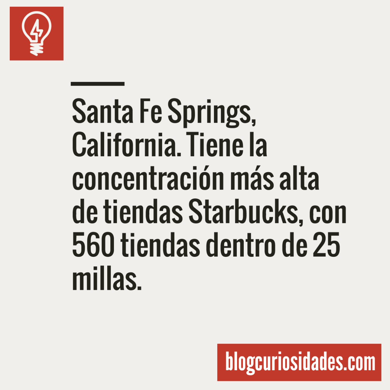 curiosidads:  Algunos datos interesantes sobre Starbucks!  Blog CuriosidadesFacebook || Twitter