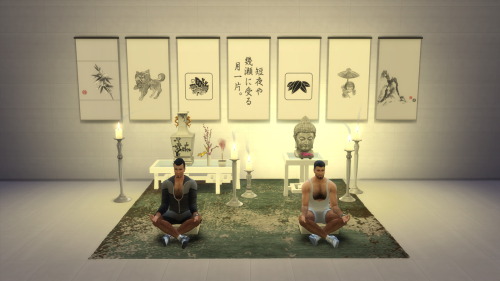 Lemme Meditate On It… (New Meditation Stools)Link: SFS [3 in 1 archive]     I wanted some mor