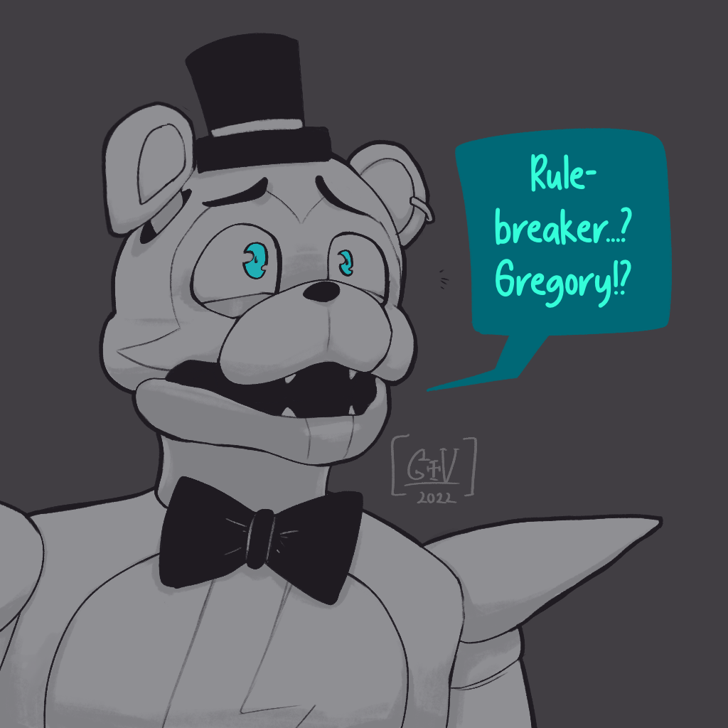 Gregory, FNaF SB AU (for role plays)