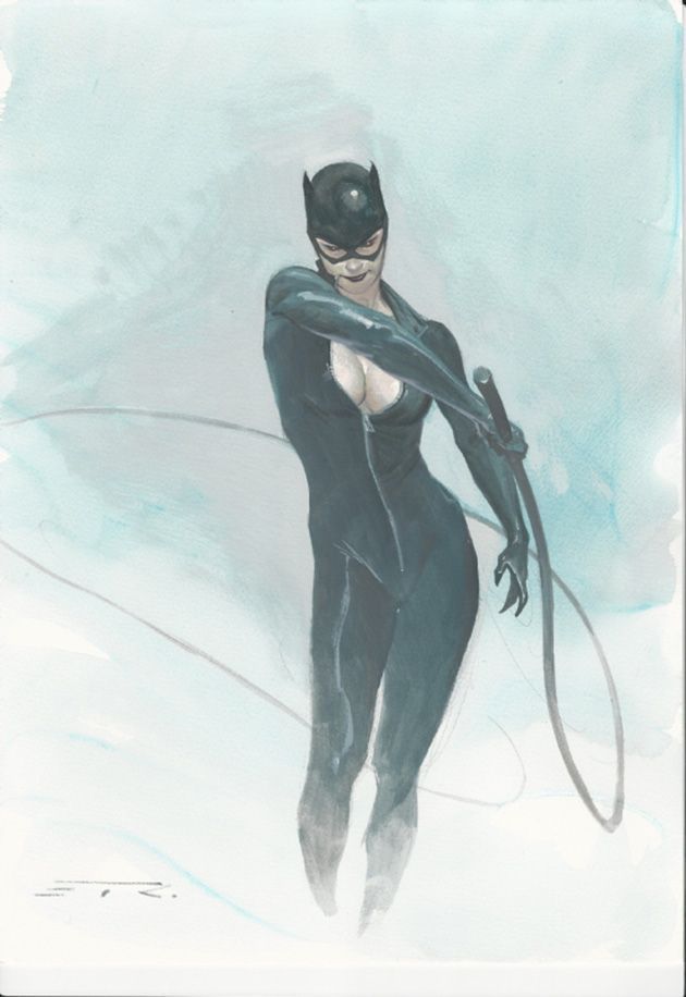 browsethestacks:  Catwoman by…  1) Esad Ribic 2) Otto Schmidt 3) Mahmud Asrar 4)