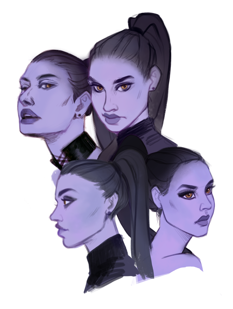 adlr00:   something about her is so goddamn fun to draw aghhhh i gotta get better