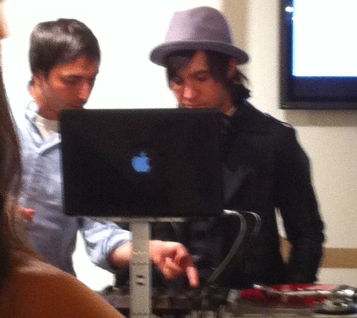"Pete Wentz Deciding What To Play After 50 Cent In Da Club"