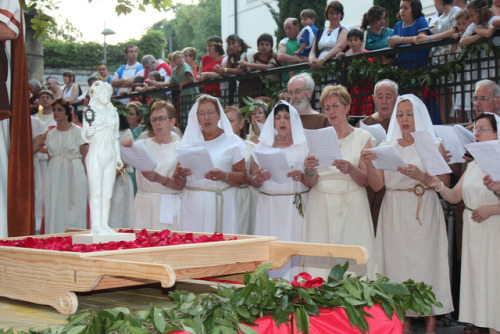 Dies Oiassonis, Festival recreation made to Isis in Roman times at Irun, Spain