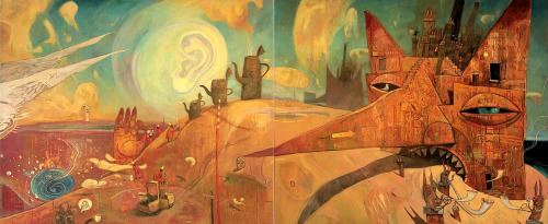 Mural by Shaun Tan