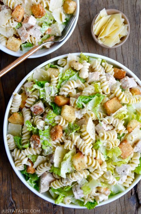 foodffs: Chicken Caesar Pasta SaladFollow for recipesIs this how you roll?