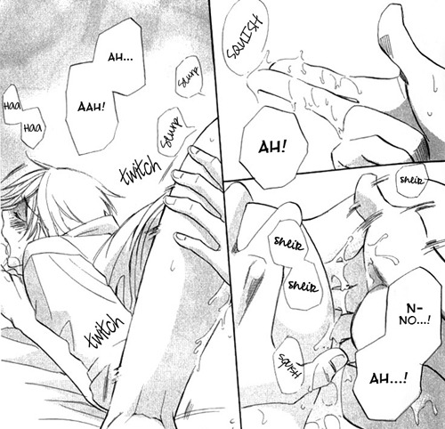 Edi's reading yaoi
