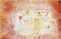 artist-klee:  Bad band, 1920, Paul KleeSize: