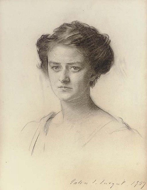 art-and-things-of-beauty: Portrait drawings by John Singer Sargent, (American, 1856-1925)