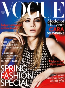 goshdarnit:    Model:  Cara Delevingne  Issue: