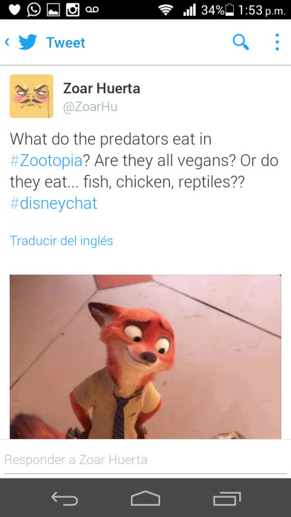 Nothing really, just trolling Zootopia fandom via twitter.