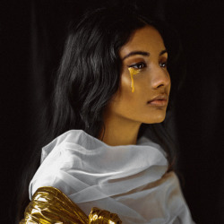 fashionarmies: ‘In Gold’ Chawntell Kulkarni by Faiyaz Kolia for Estela Magazine February 2016, The MUSE Issue.