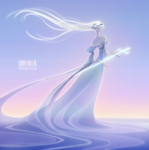 ceciledegantes:The Lady of the Lake spirit, waiting for the next heir to the Throne~