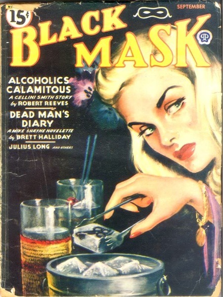 Black Mask magazine covers.