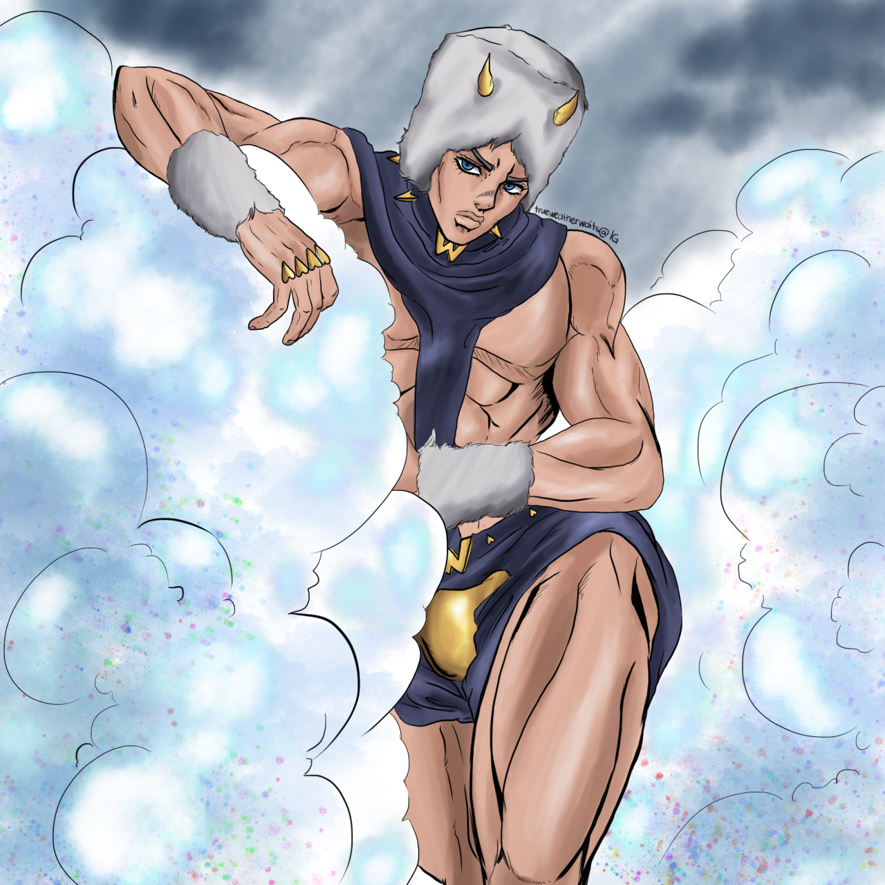 JoJo's Bizarre Adventure part 6 Stone Ocean - Weather Report by Hirohiko  Araki