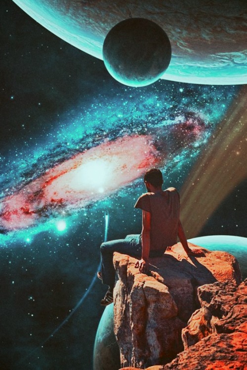 ayhamjabr:Far Away Trip. Surreal Mixed Media Collage Art By Ayham Jabr. Instagram-Facebook|•|