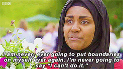 demelzahcarne:   I’m really proud of Nadiya. So not confident to start with and