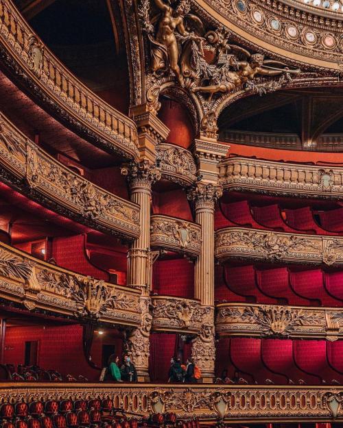 The Opera Garnier, Is A Renowned Opera House In Paris, France. Designed By The Architect Charles Garnier,