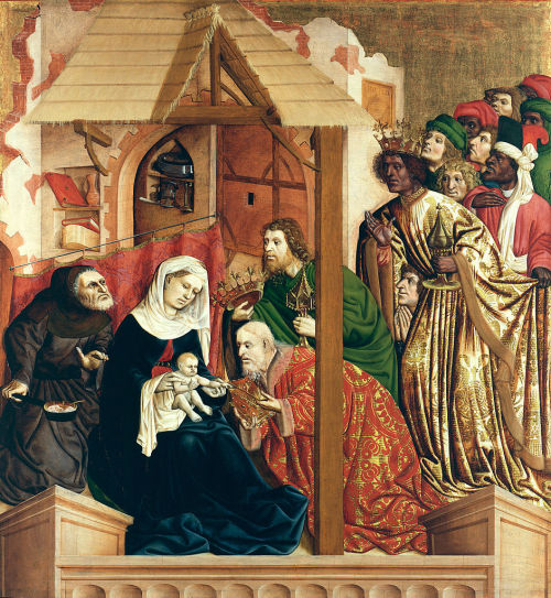 Scenes from the life of Christ on the wings of the Wurzach Altar by Hans Multscher, 1437