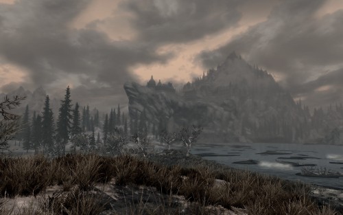 karstaags-kooky-kastle:  Skyrim scenery porn (HD Textures pack) Sorry if some of these are repeats.