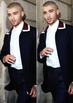 styles-malik: Zayn at the Valentino Spring/Summer