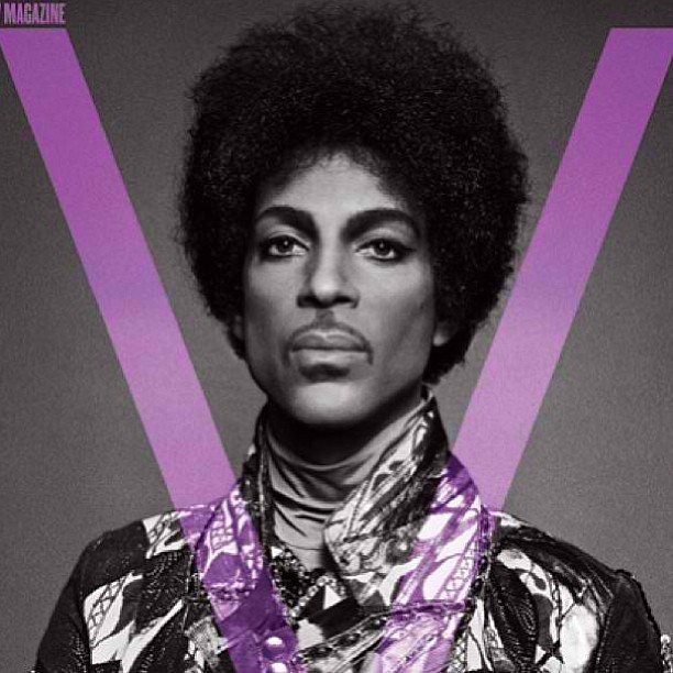 This #prince cover is giving me life!! @vmagazine @inezvinoodh #purple #corvette