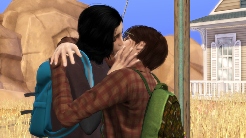 Just A Snapshot Of Young Teen Ash Having His First Fumbling Boy Kiss..