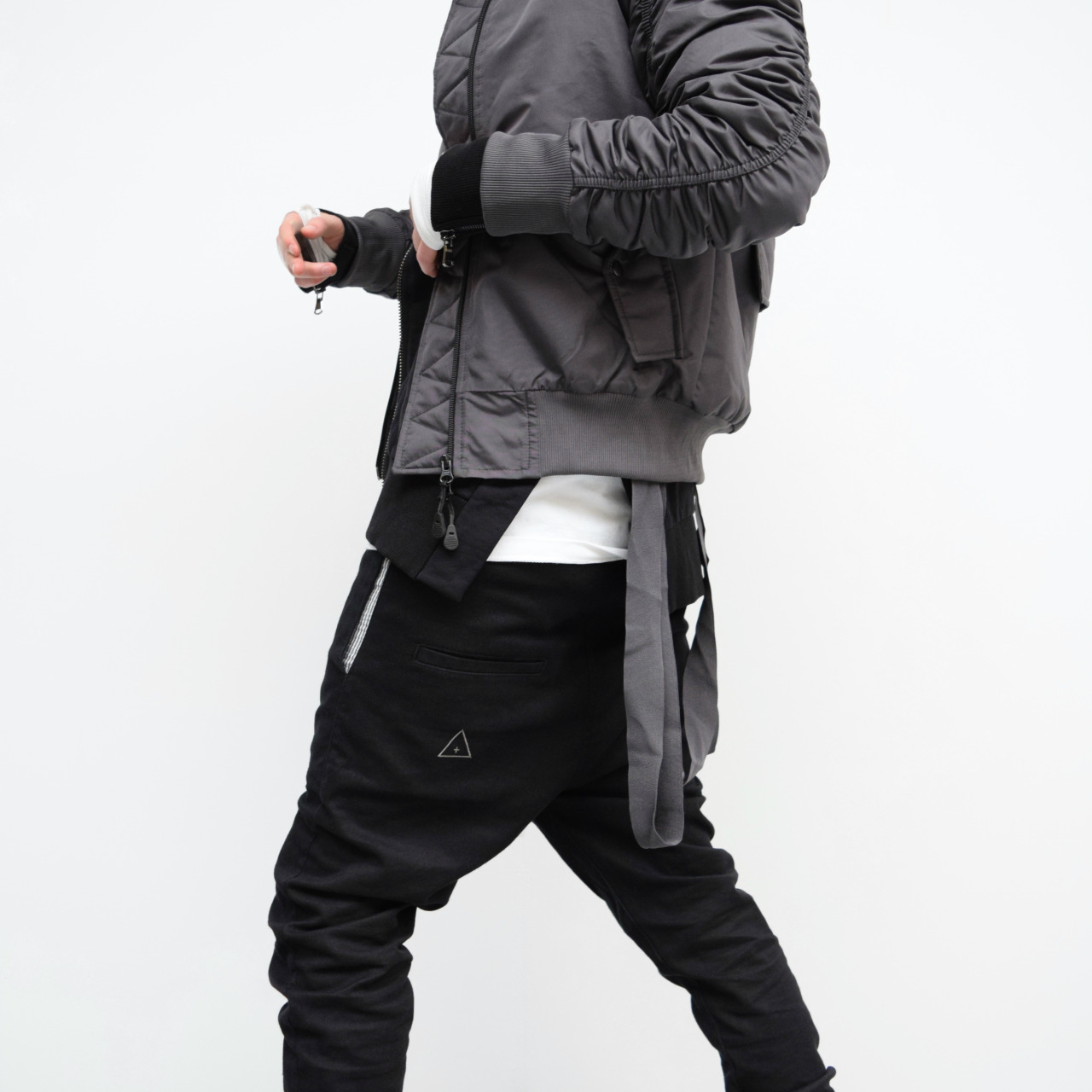 themaxdavis:MXDVS for Underated Side Cut Hoodie, Favela Clo.Strapped Bomber Jacket,