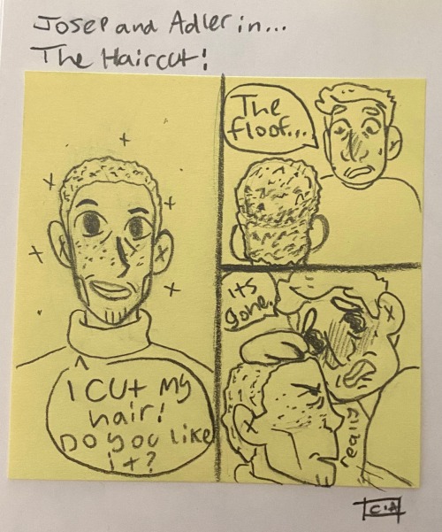 Just Some Small Comic Sketches Of The Misadventures Of Josep And Adler