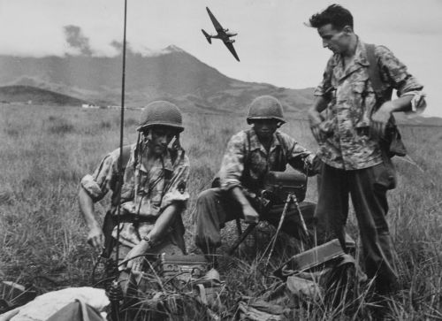 French troops in Indochina.