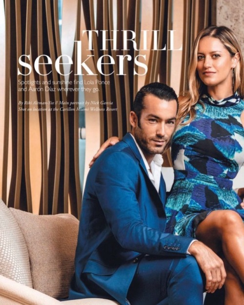 @aarondiaz actor and @lolaponce artist- #crew #portait #editorial for @miamimagazine#Production @a